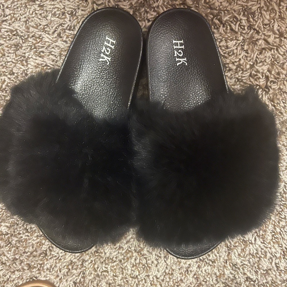Fuzzy Shoes